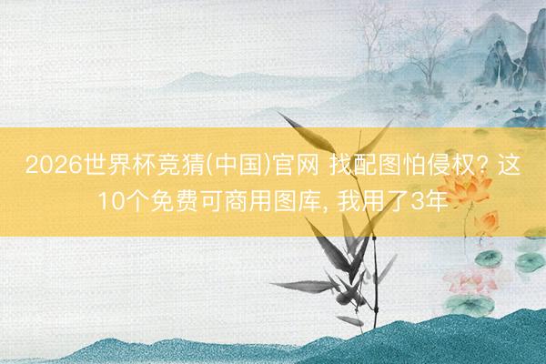 2026世界杯竞猜(中国)官网 找配图怕侵权? 这10个免费可商用图库， 我用了3年